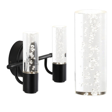 Bolha Minimalist Modern Bubble Acrylic/Iron Integrated LED Vanity Light
